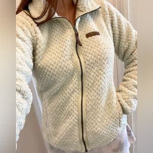 Columbia Women’s Fire Side II Sherpa Full Zip Light Lime, Size Small